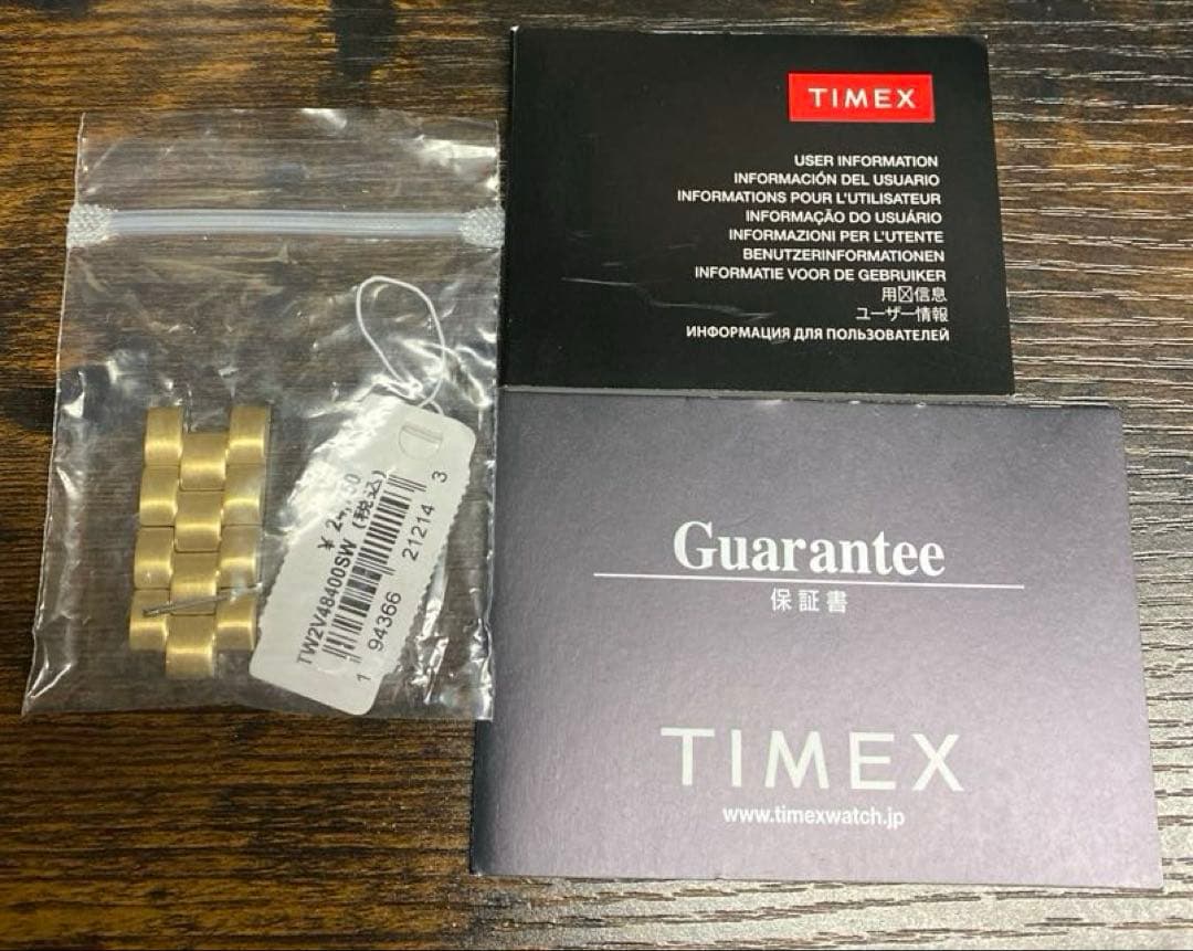 TIMEX CAMPER Yellow Gold 36mm Quartz Men's Watch — Japanese