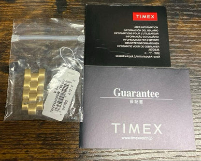 TIMEX CAMPER Yellow Gold 36mm Quartz Men's Watch — Japanese