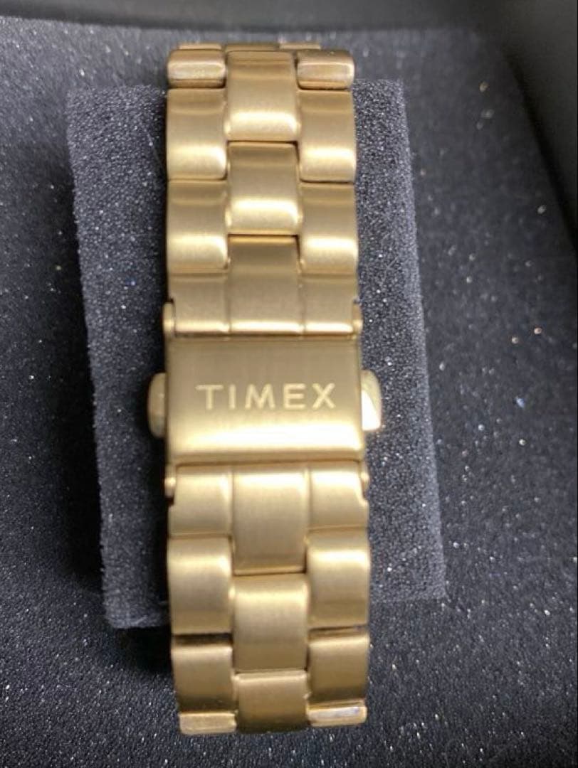 TIMEX CAMPER Yellow Gold 36mm Quartz Men's Watch — Japanese