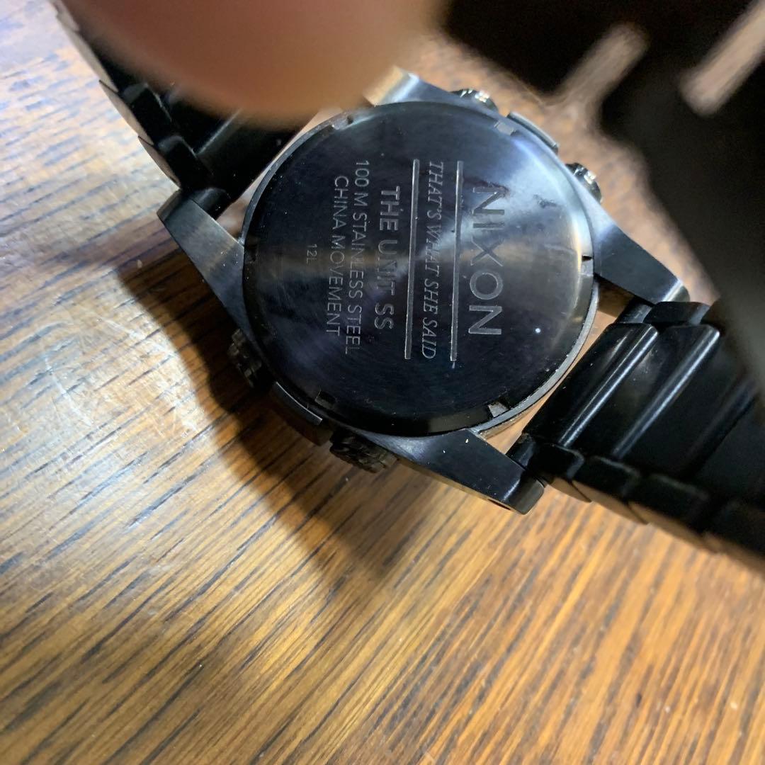 NIXON THE UNIT SS Digital Men's Watch — Japanese