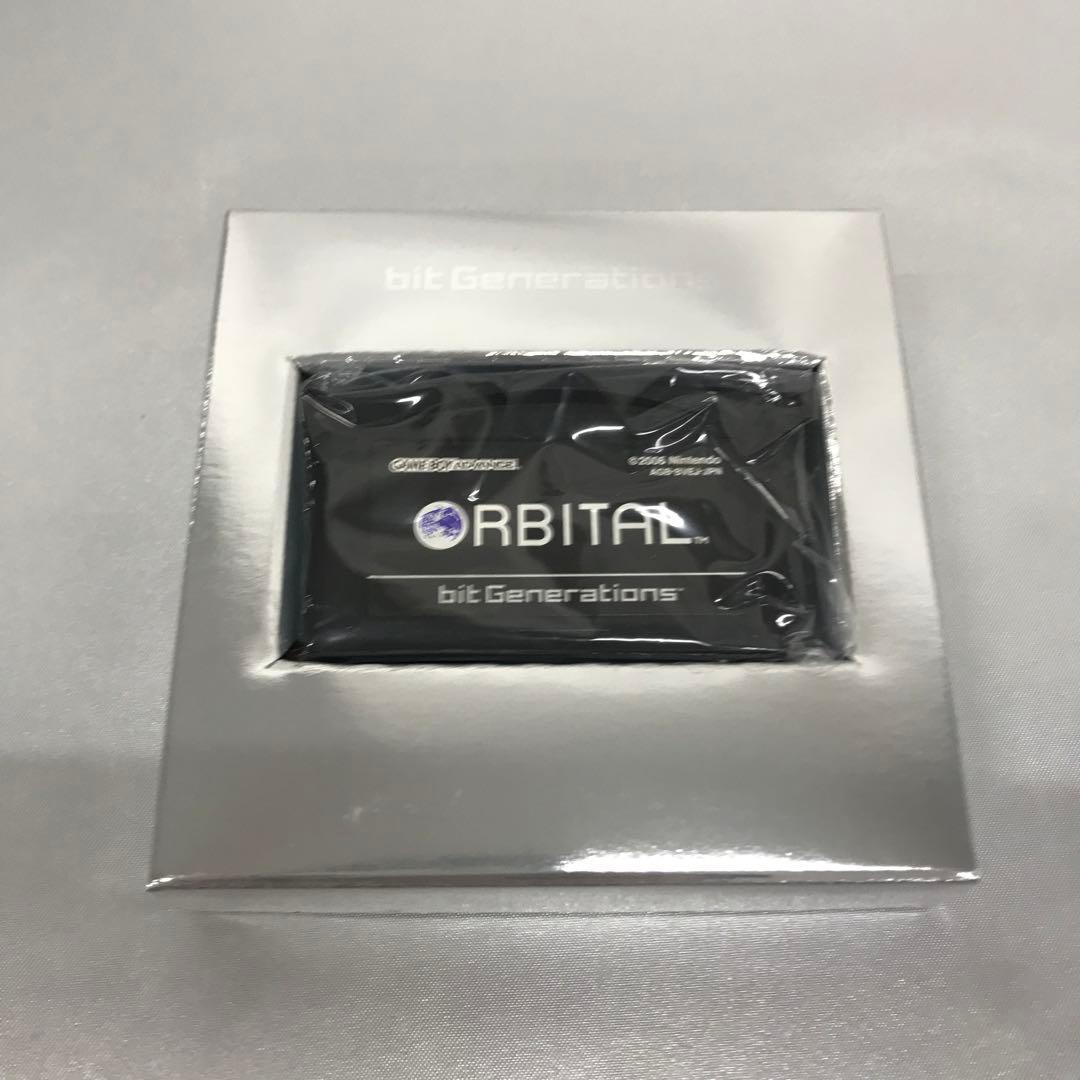 ORBITAL bitGenerations Game Boy Advance software cartridge with model number 2555130