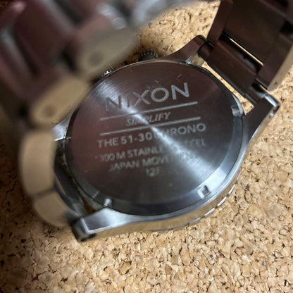NIXON The 51-30 Chrono Men's Watch — Japanese