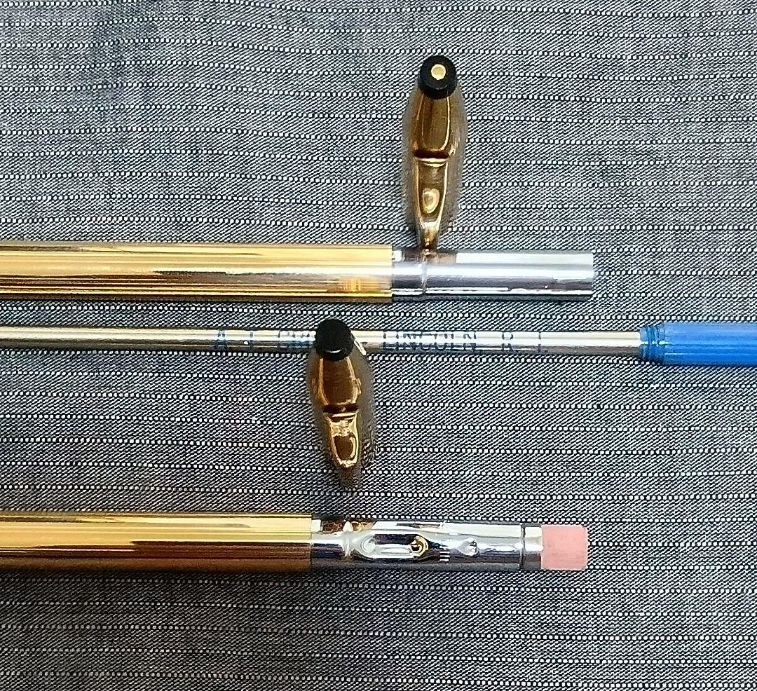 Vintage Cross Classic Century 14K gold plated twist ballpoint pen and mechanical pencil set