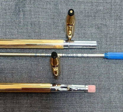 Vintage Cross Classic Century 14K gold plated twist ballpoint pen and mechanical pencil set