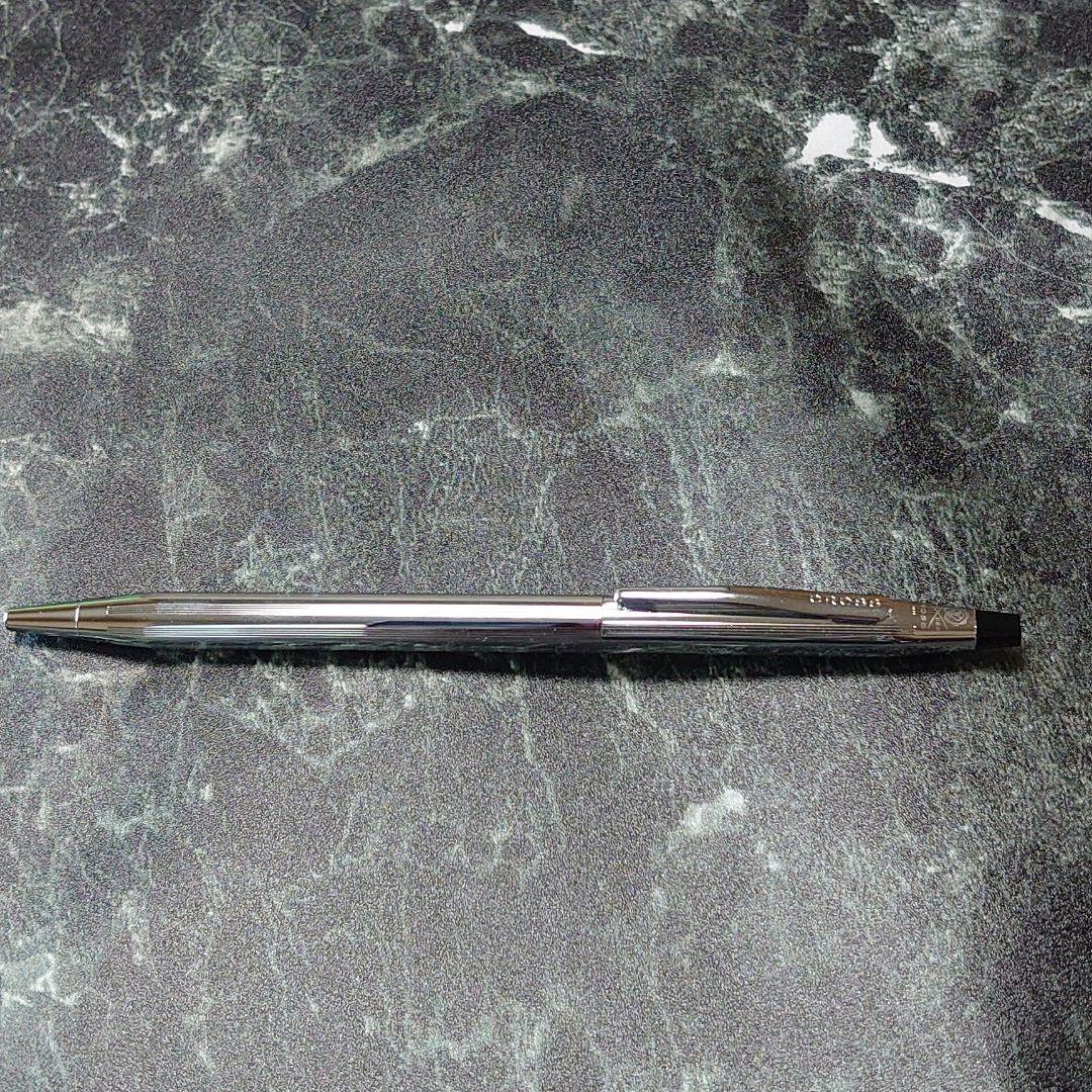 Cross Classic Century Chrome ballpoint pen with sleek chrome finish, brand new and unused