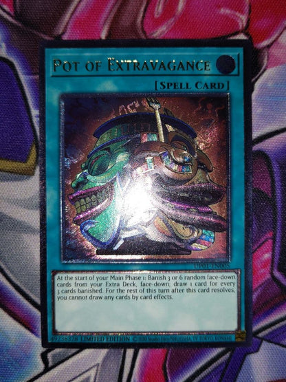 Yu-Gi-Oh Pot of Greed — English