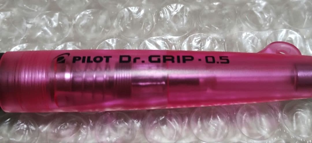Pilot Dr.GRIP mechanical pencil in black and pink color, new and unused condition