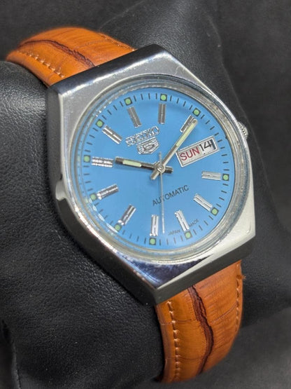 SEIKO 6156-0000 Automatic Men's Watch — Japanese