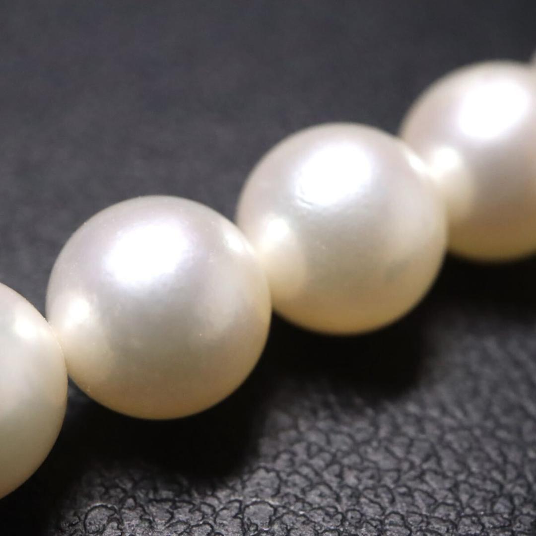 Tasaki Pearl Akoya genuine pearl necklace with 6.0-6.5mm pearls, 42cm length