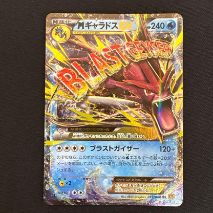 Pokemon Gyarados ex RR — XY BREAK Expansion Pack Wrath of Heaven — Japanese