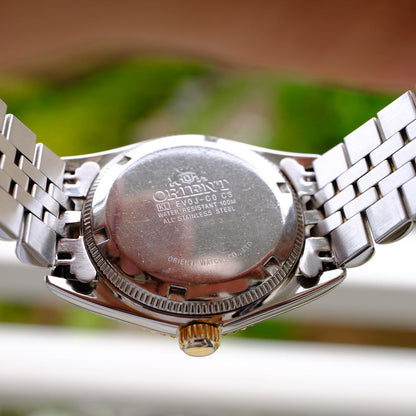 ORIENT President Day Date Gold Automatic Men's Watch — Japanese
