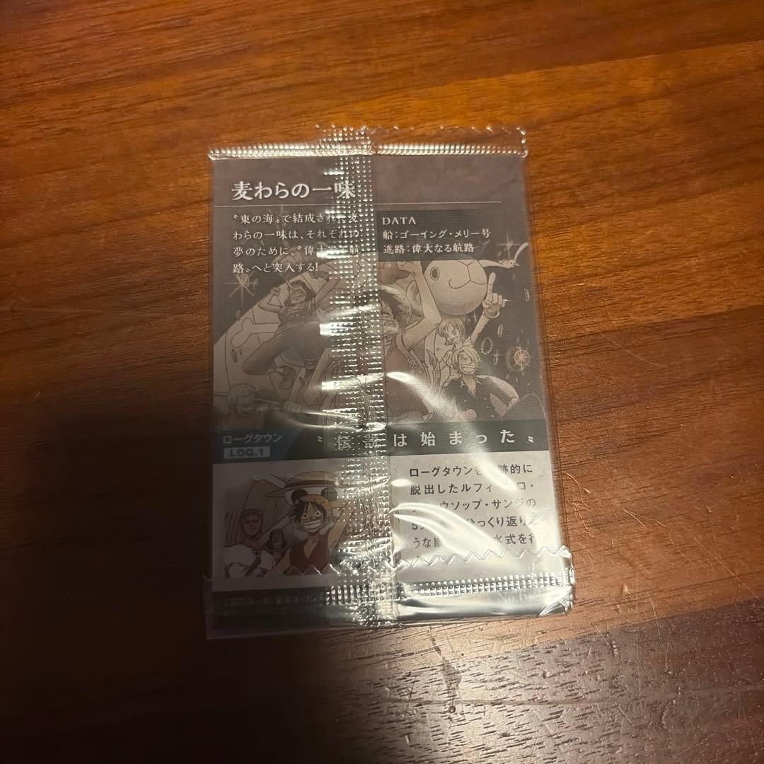 One Piece One Piece Wafer Straw Hat Crew The Legend Begins Card — Japanese
