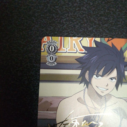 Weiss Schwarz Fairy Tail Weiss Schwarz TD Signature Ice Sculpting Mage Gray — Japanese