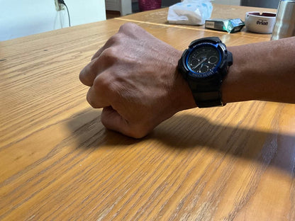 CASIO AW-591-2A Digital Men's Watch — Japanese