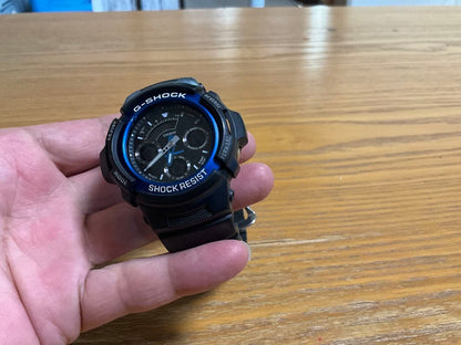 CASIO AW-591-2A Digital Men's Watch — Japanese