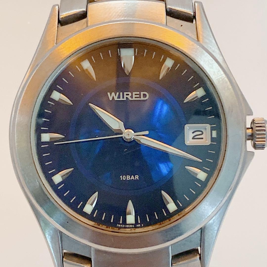 SEIKO WIRED V157-0BX0 Quartz Men's Watch — Japanese