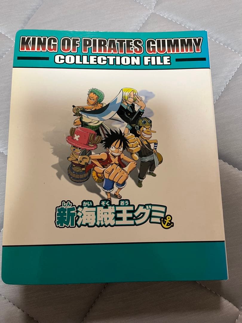 One Piece One Piece New Pirate King Gummy Card & File 40 Sheets — Japanese