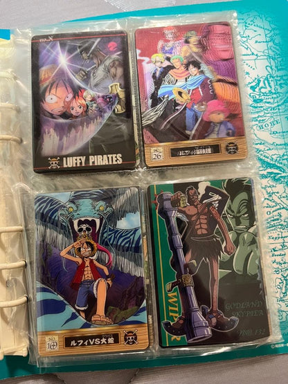 One Piece One Piece New Pirate King Gummy Card & File 40 Sheets — Japanese