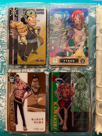 One Piece One Piece New Pirate King Gummy Card & File 40 Sheets — Japanese