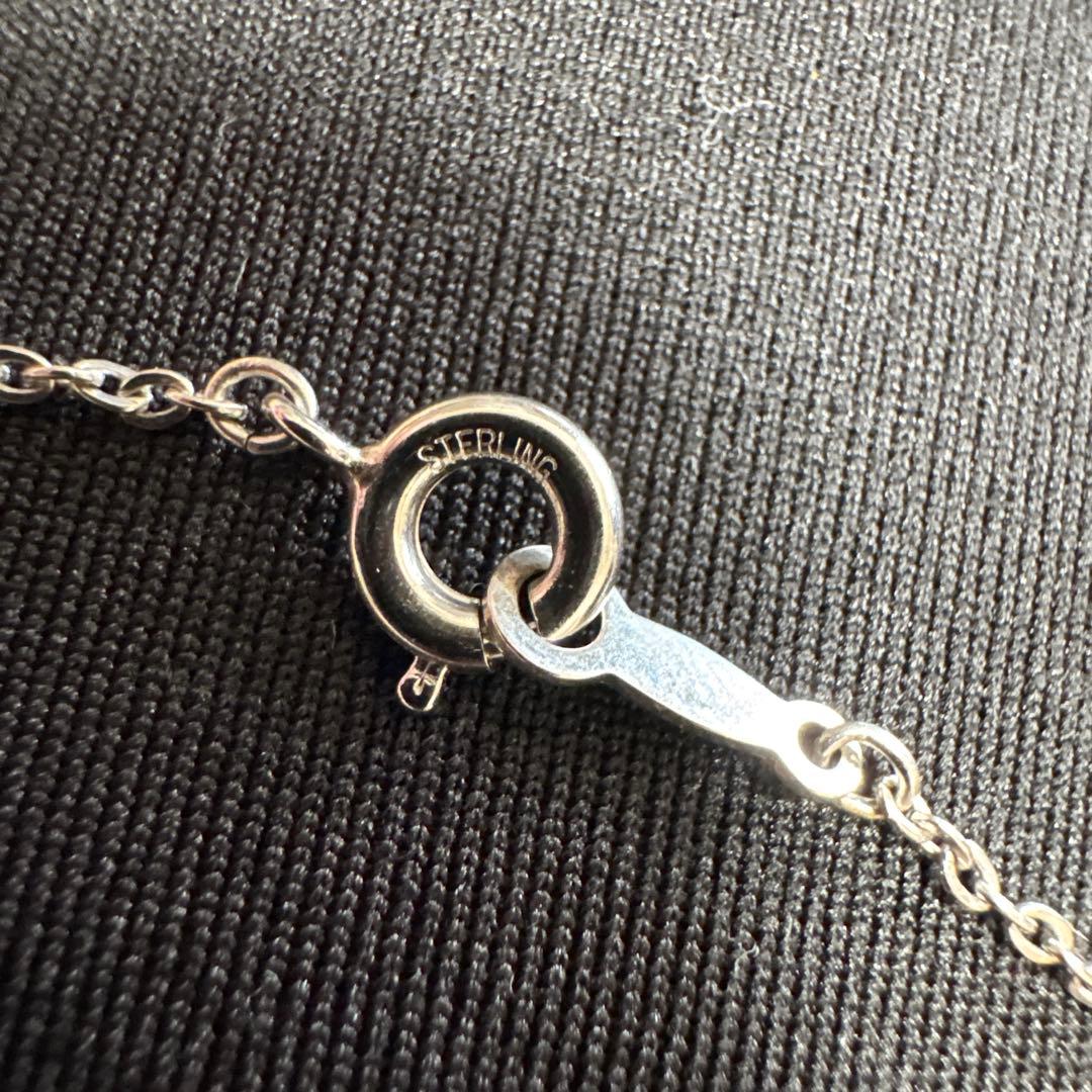 Mikimoto pearl teardrop necklace with 7mm Akoya pearl on a 40cm silver chain