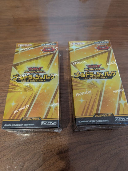 Yu-Gi-Oh Unopened New Shrink-Wrapped Yu-Gi-Oh! Rush Duel 14-Box Lot Box — Japanese