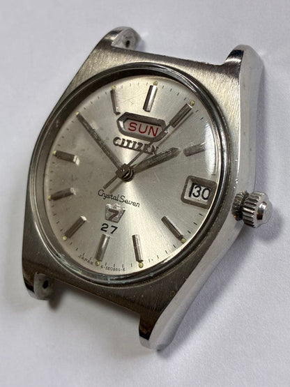Citizen シチズン クリスタルセブン Automatic Men's Watch — Japanese