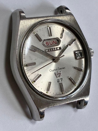 Citizen シチズン クリスタルセブン Automatic Men's Watch — Japanese