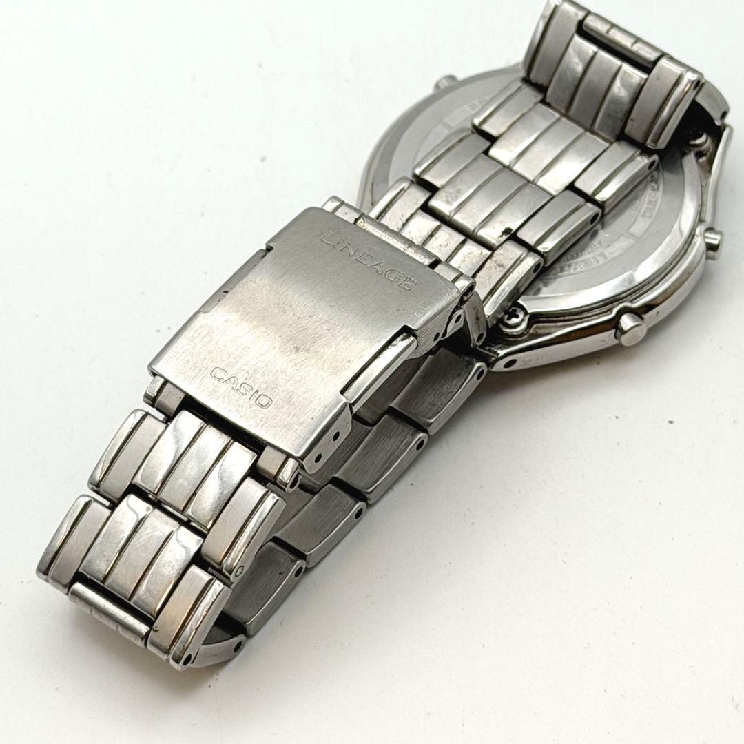 CASIO ラインージー 電波ソーラー Solar Men's Watch — Japanese