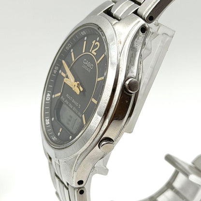 CASIO ラインージー 電波ソーラー Solar Men's Watch — Japanese