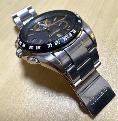 SEIKO BRIGHTZ 8B92 Solar Men's Watch — Japanese