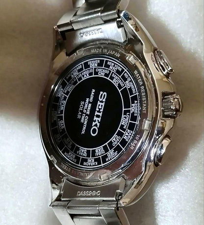 SEIKO BRIGHTZ 8B92 Solar Men's Watch — Japanese