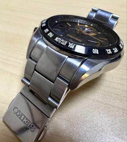 SEIKO BRIGHTZ 8B92 Solar Men's Watch — Japanese