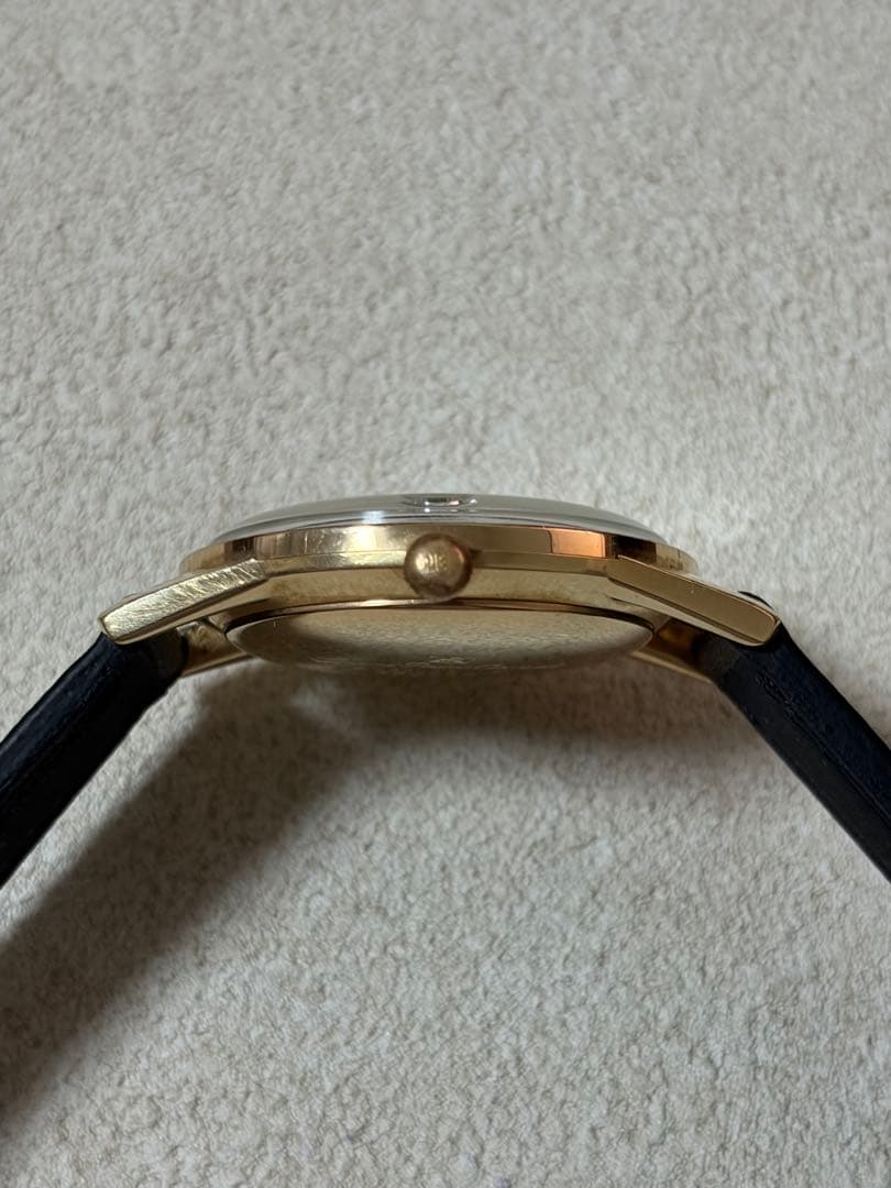 ORIENT Calender 14KGF Manual Men's Watch — Japanese