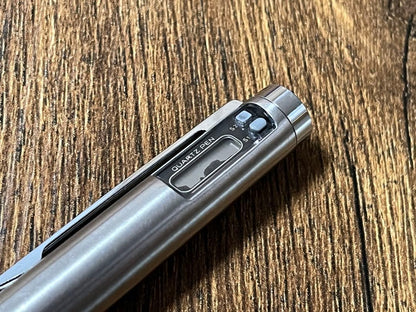 Pilot Myurex Quartz F discontinued pen with quartz clock detail in classic design