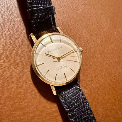 ORIENT Grand Prix Special 25石 14KGF Manual Men's Watch — Japanese