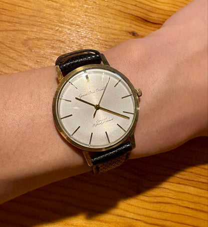 ORIENT Grand Prix Special 25石 14KGF Manual Men's Watch — Japanese