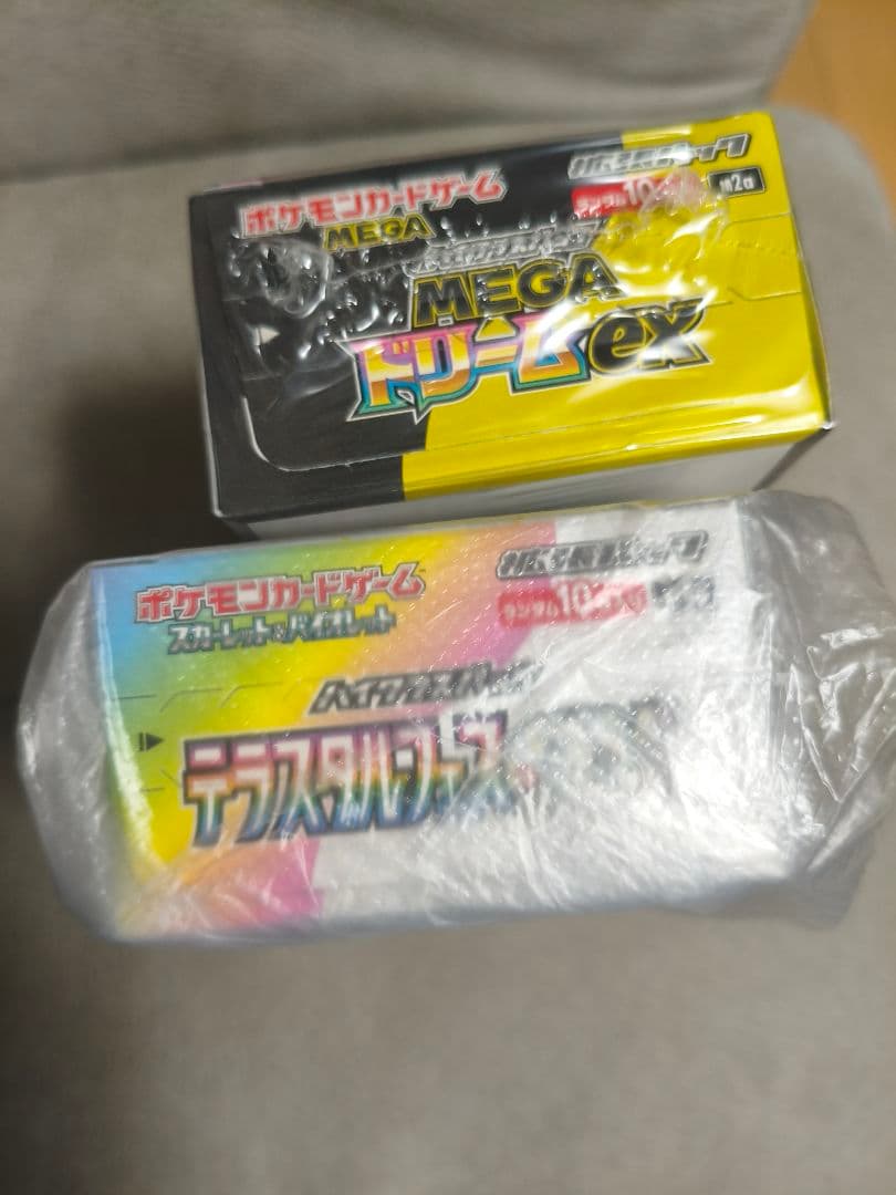 Pokemon Pokémon Card Game Box Mega Dream Shrink Tera Star Festival Box — Japanese