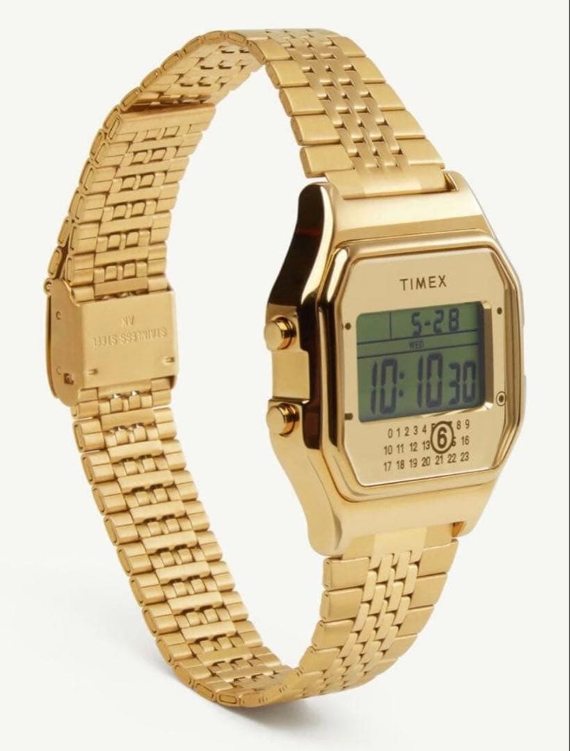 TIMEX MM6 Digital Gold Men's Watch — Japanese