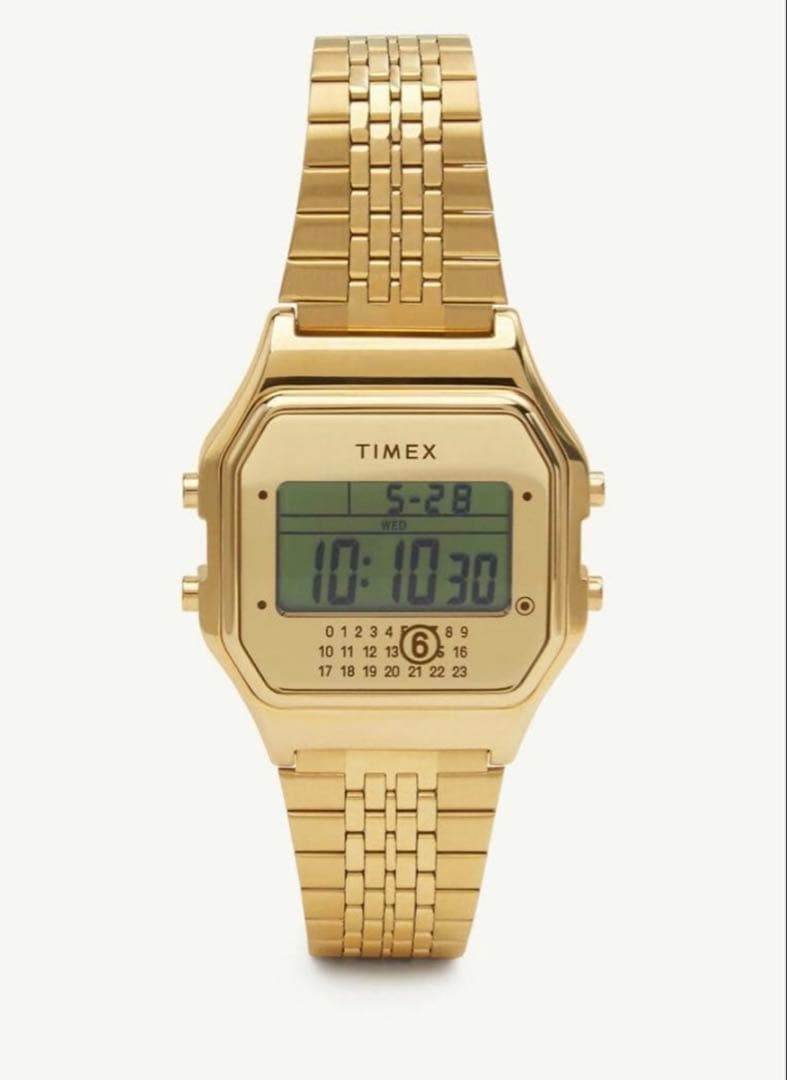 TIMEX MM6 Digital Gold Men's Watch — Japanese