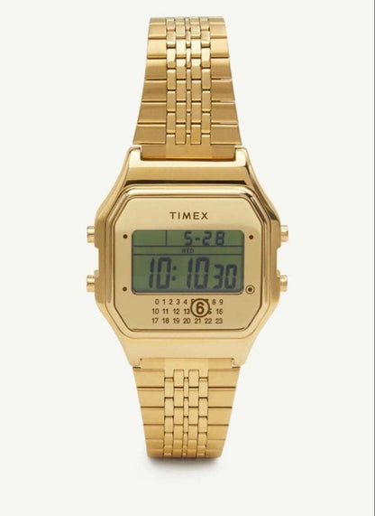 TIMEX MM6 Digital Gold Men's Watch — Japanese