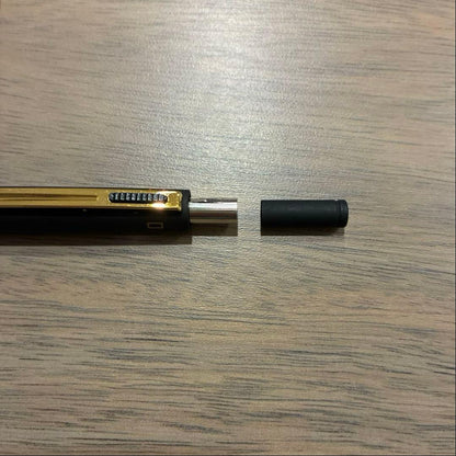 PILOT 2+1 Multi-Function Pen in Black and Gold with two ballpoint pens and mechanical pencil