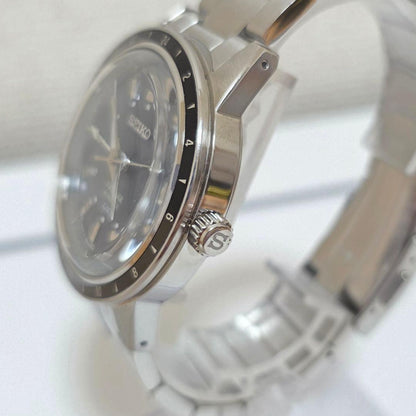SEIKO Presage Style60s GMT Automatic Men's Watch — Japanese