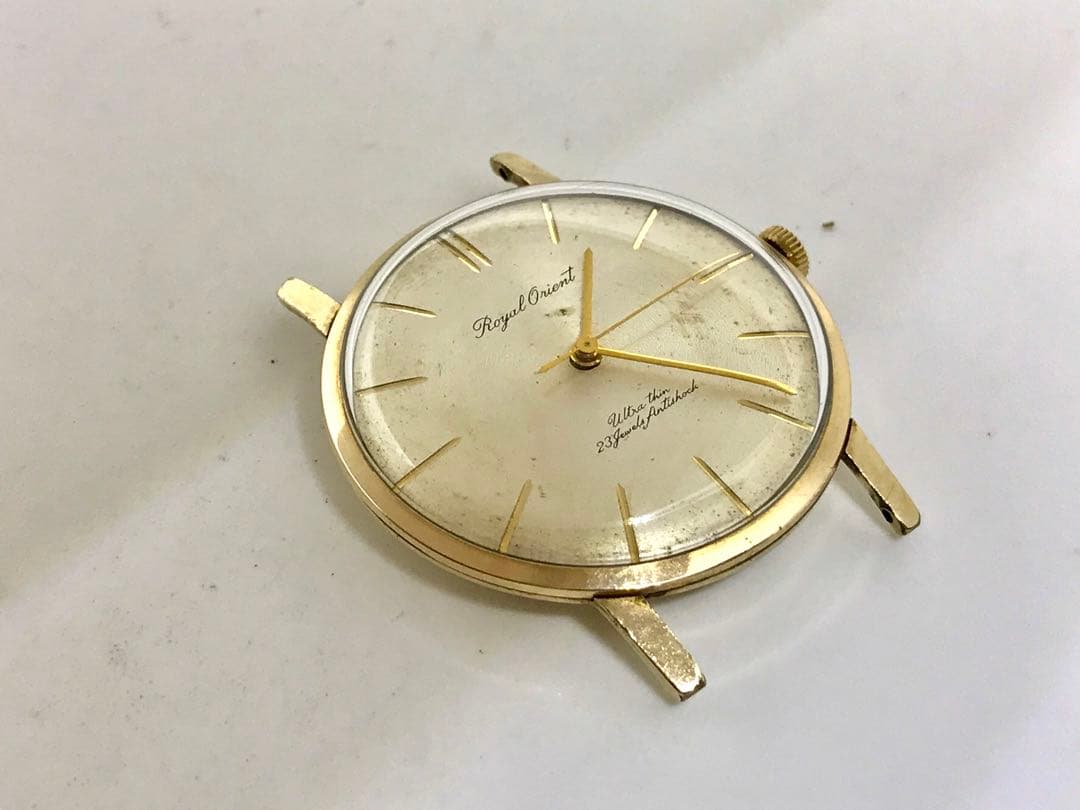 ORIENT Royal Orient Ultra 23 Jewels Manual Men's Watch — Japanese