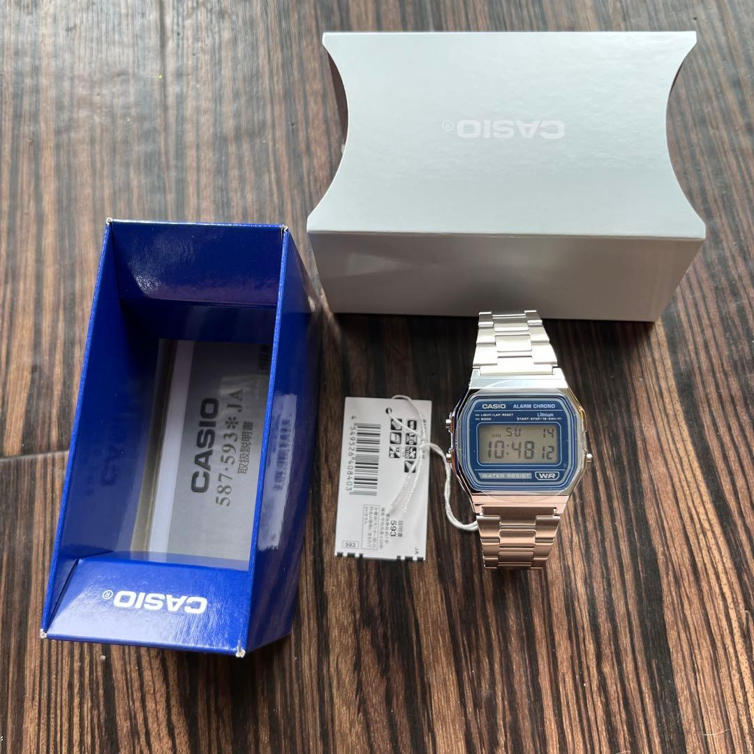 CASIO A158WEA-9JF Digital Men's Watch — Japanese