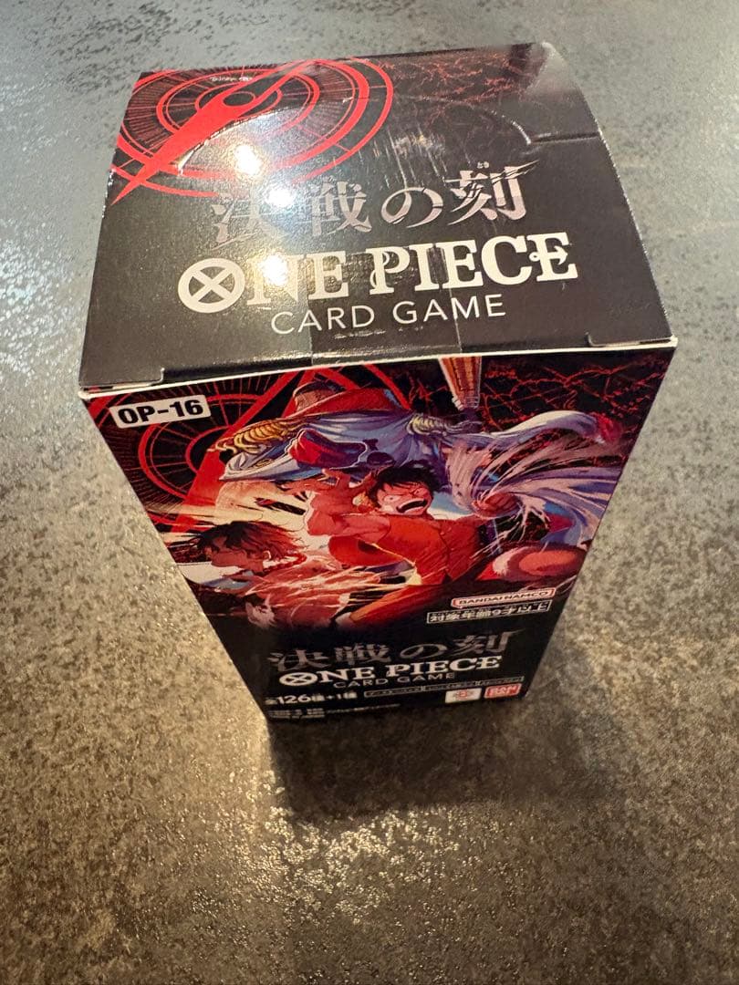One Piece Sealed Unopened Decisive Moment 1BOX Box — Japanese