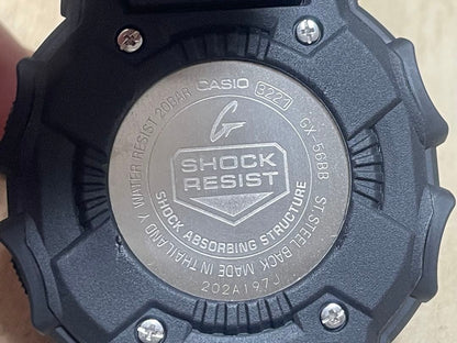 CASIO GX-56BB Solar Men's Watch — Japanese