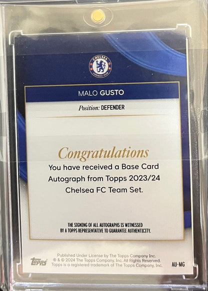 Gust, Autographed Card — Japanese