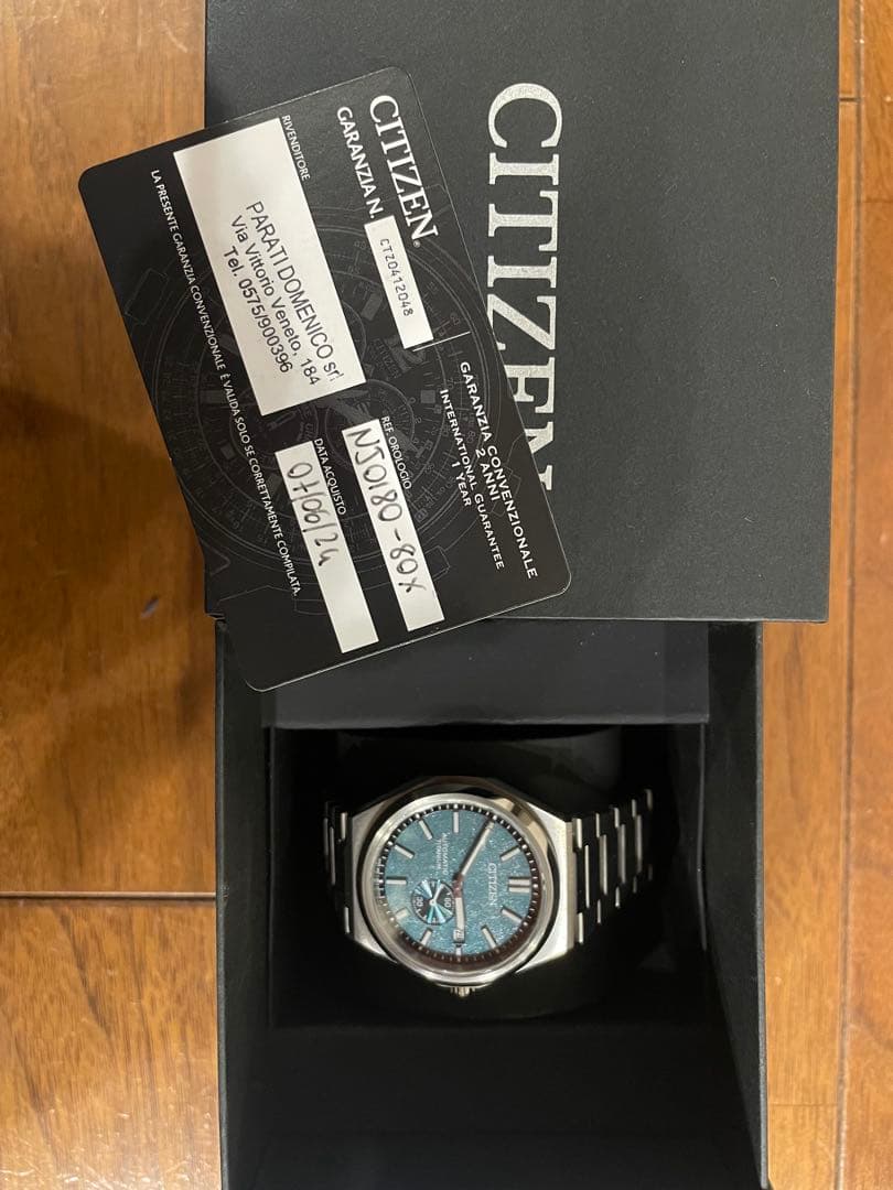 Citizen NJ0180-80X Automatic Men's Watch — Japanese