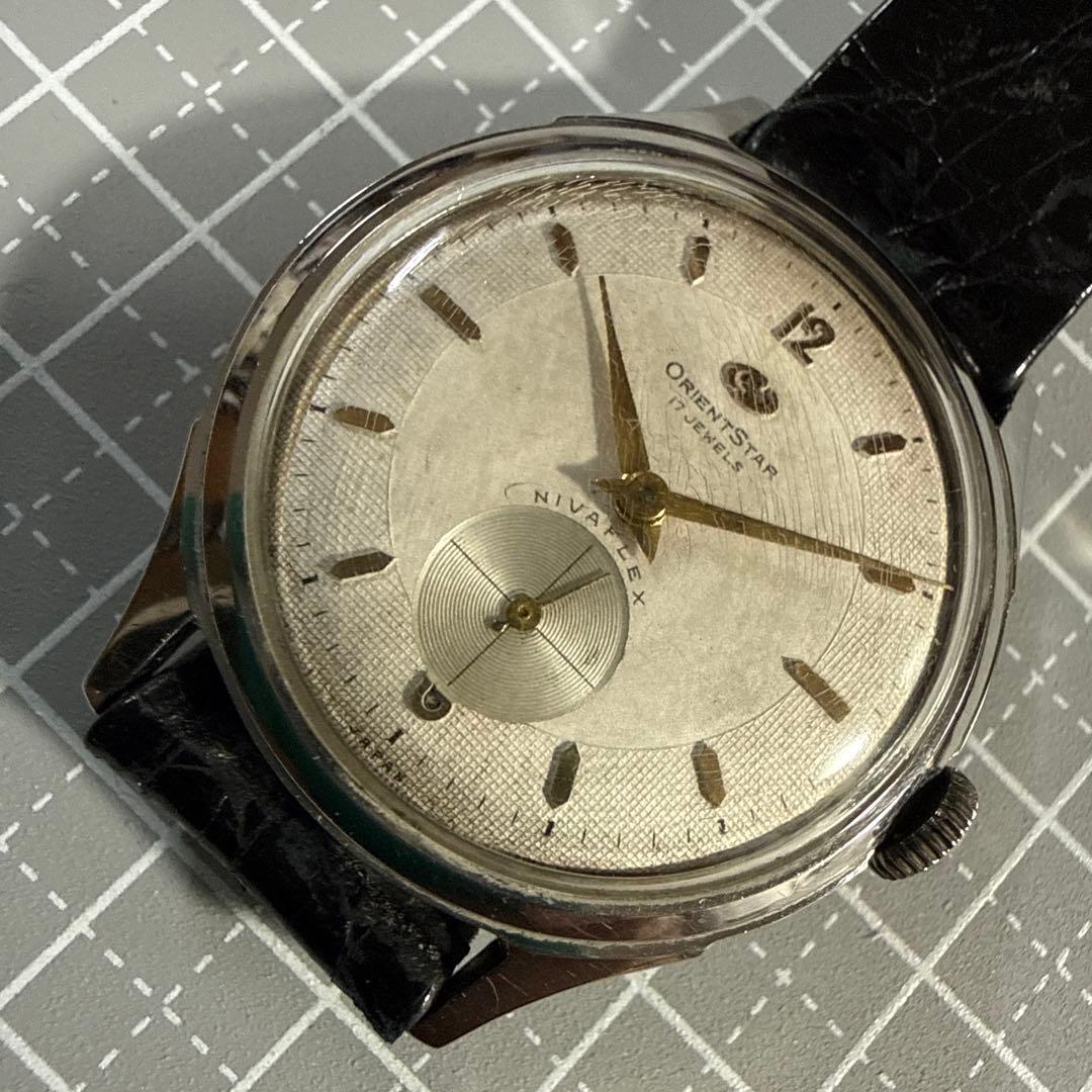 ORIENT B型 戦後スモセコ 17石 Manual Men's Watch — Japanese
