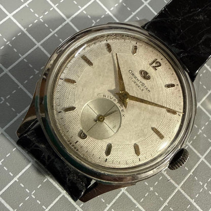 ORIENT B型 戦後スモセコ 17石 Manual Men's Watch — Japanese
